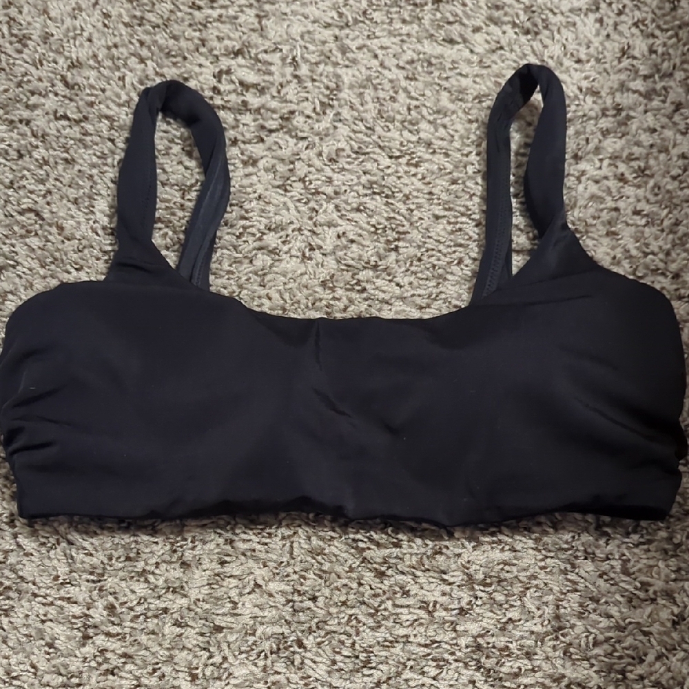 Elegant Black Bandeau Top